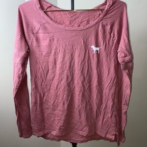 PINK Victoria's Secret Relaxed Pink Hoodie Sweatshirt